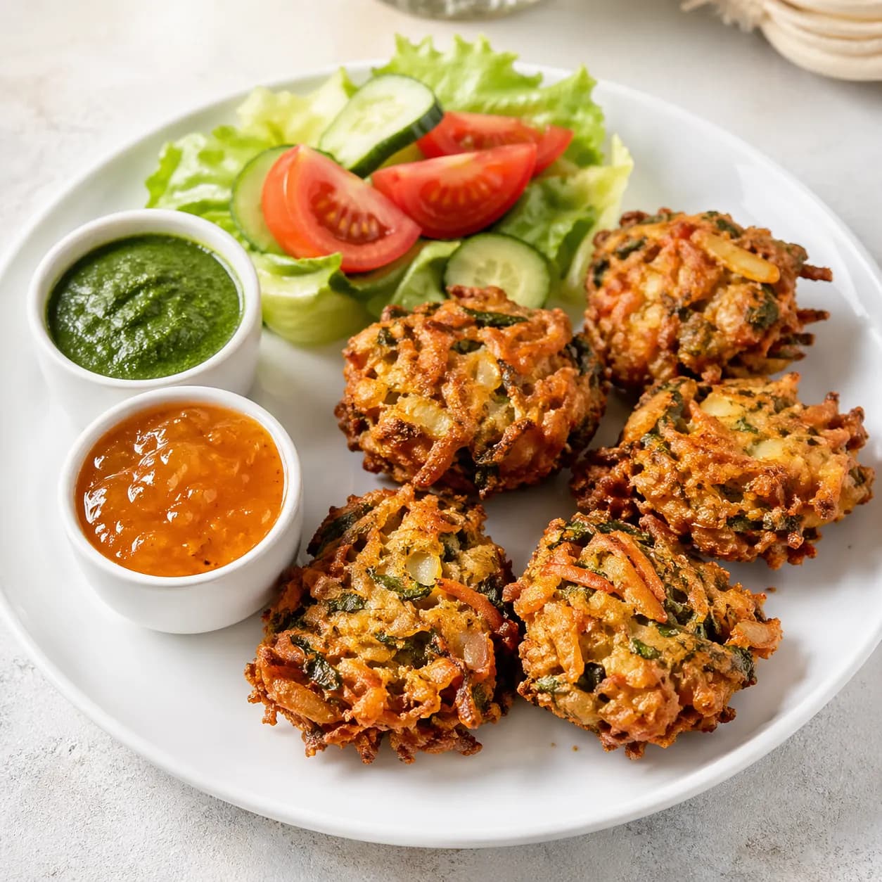 Vegetable Pakora x6