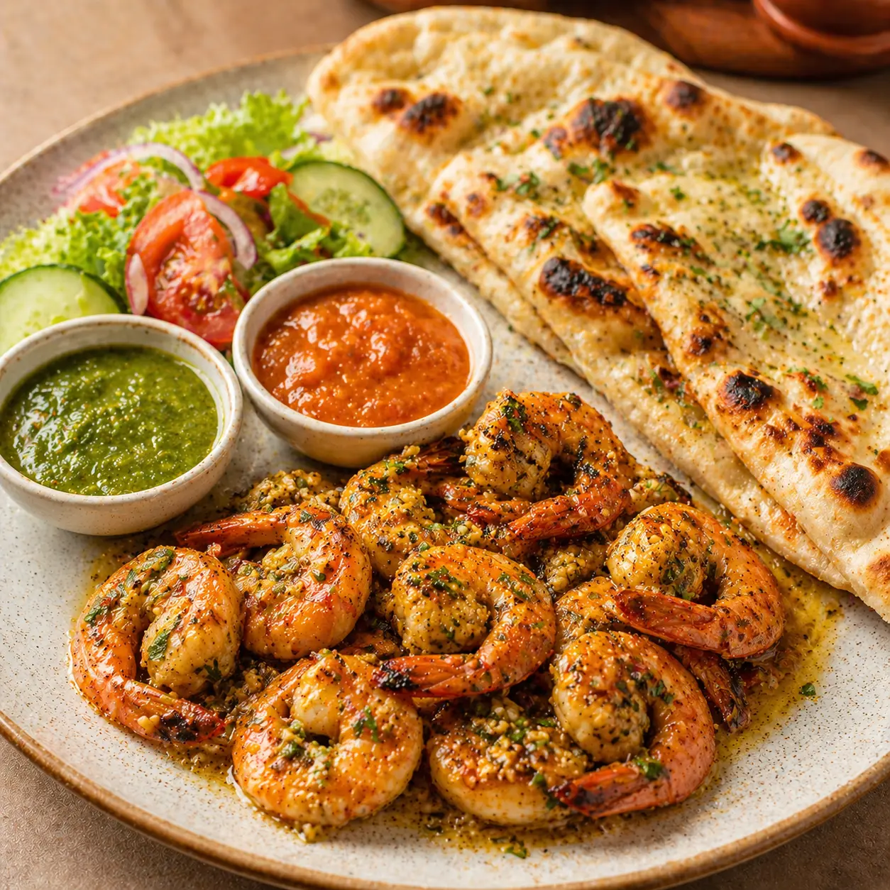 Scampi Garlic (“à l’ail”)
