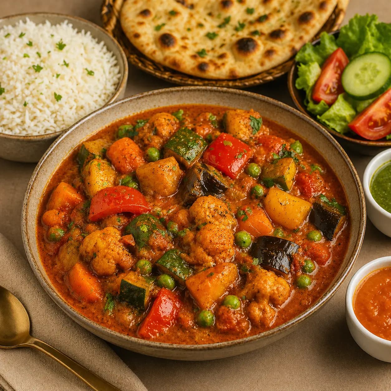 Mixed Vegetables Curry