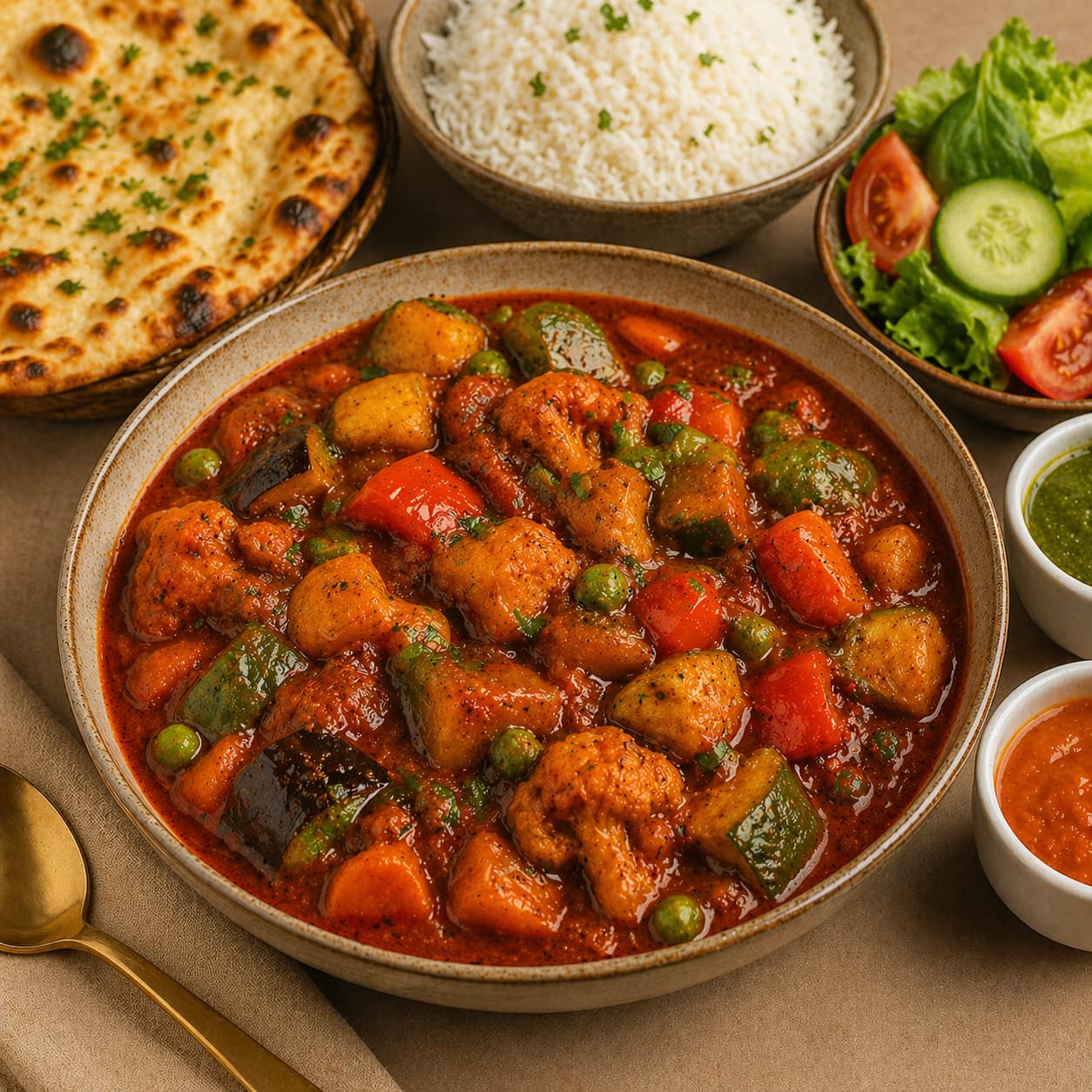 Mixed Vegetables Madras