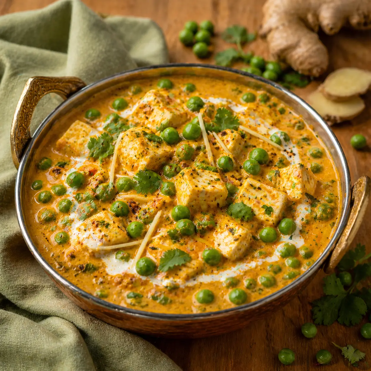 Matar Paneer