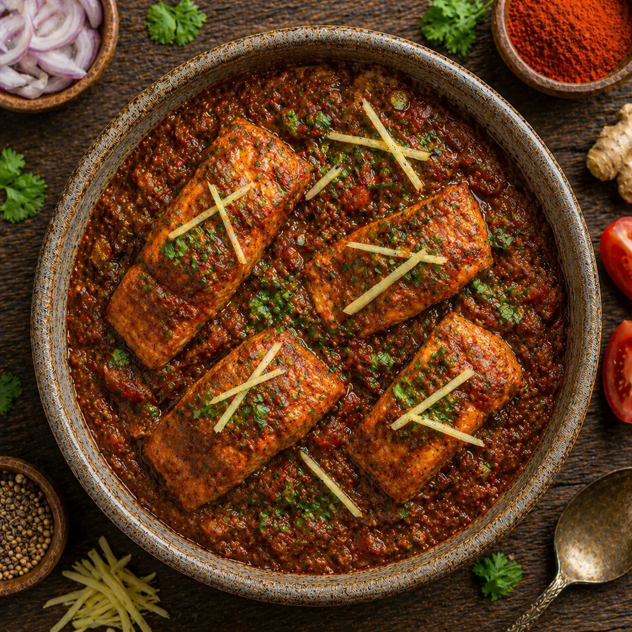 Salmon Bhuna