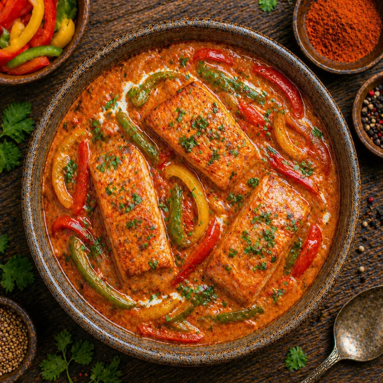 Salmon Jalfrezi