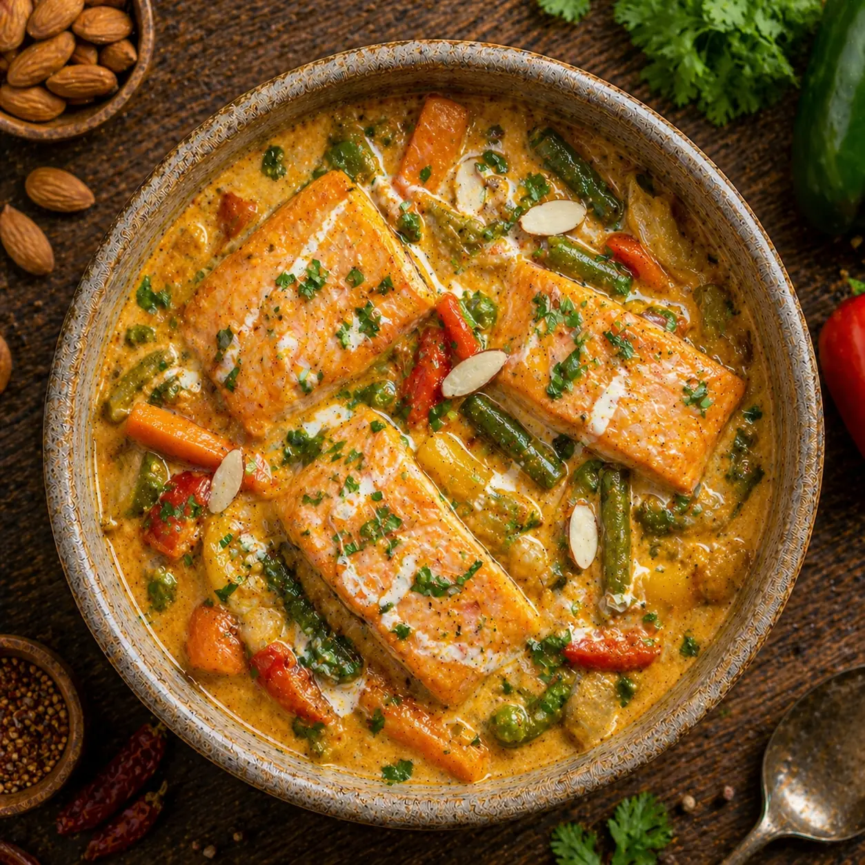 Salmon Vegetables