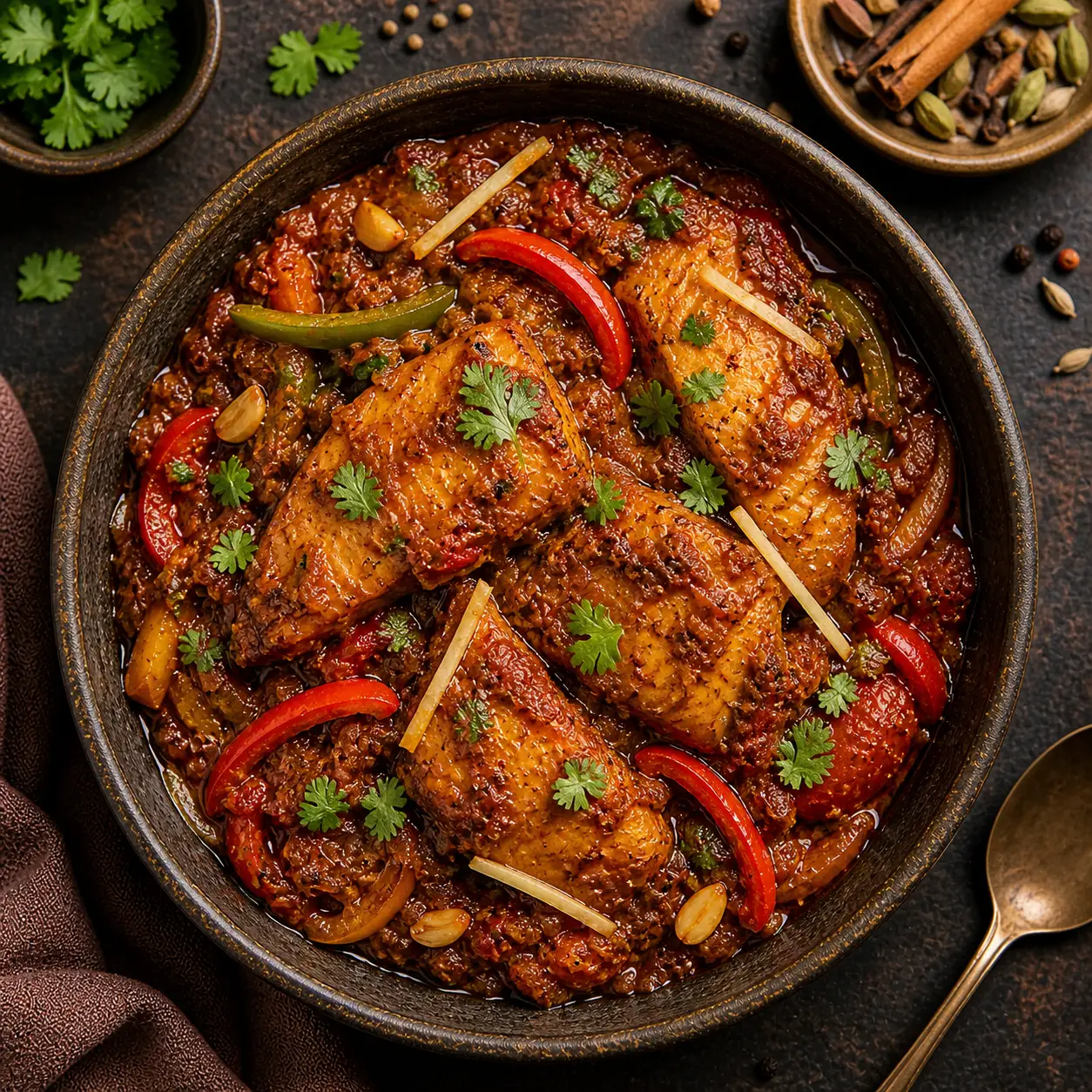 Fish Bhuna