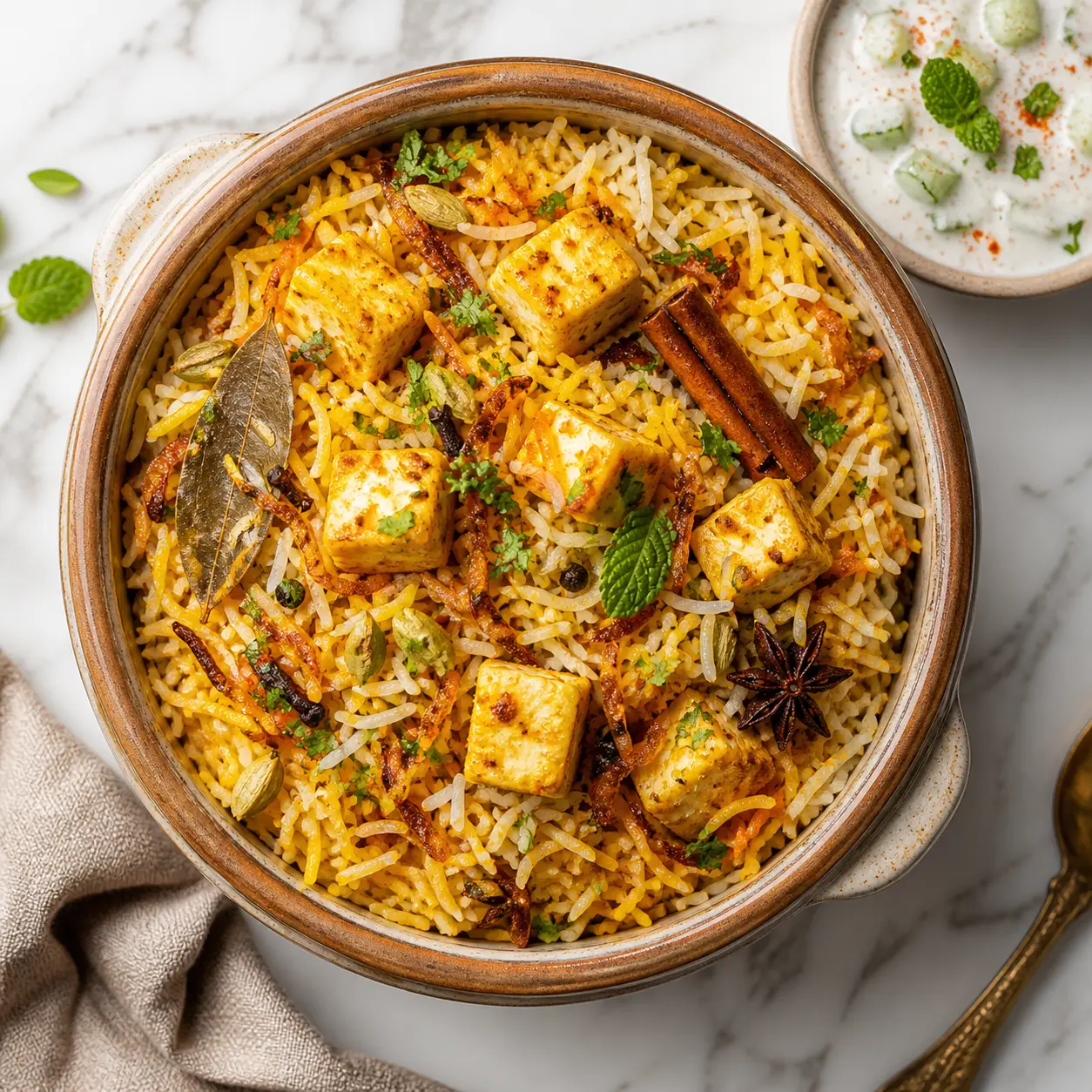 Paneer Biryani