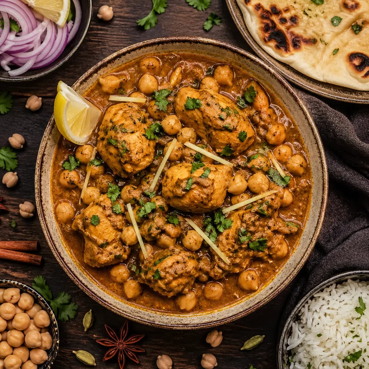 Chicken Chana