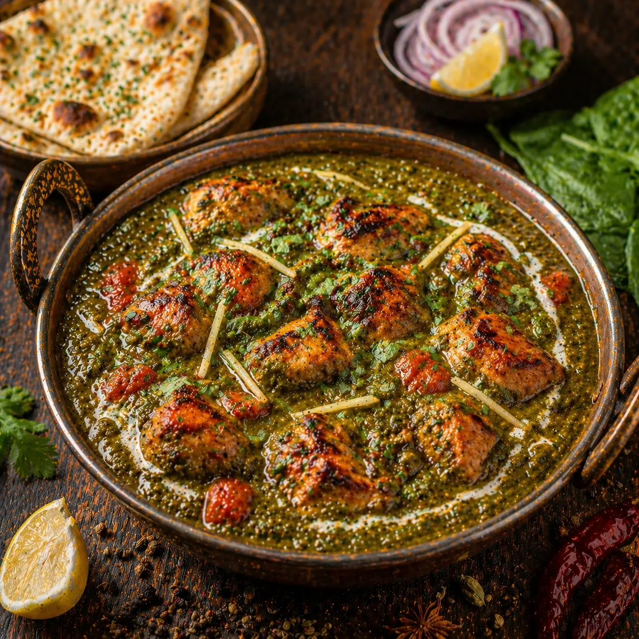 Chicken Tikka Saag