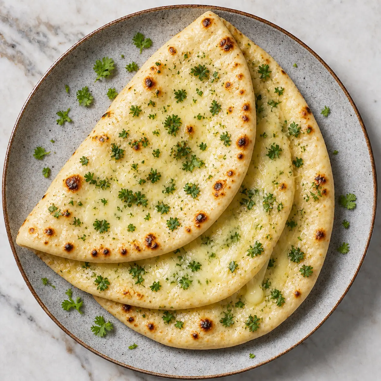 Cheese & Coriander Nan