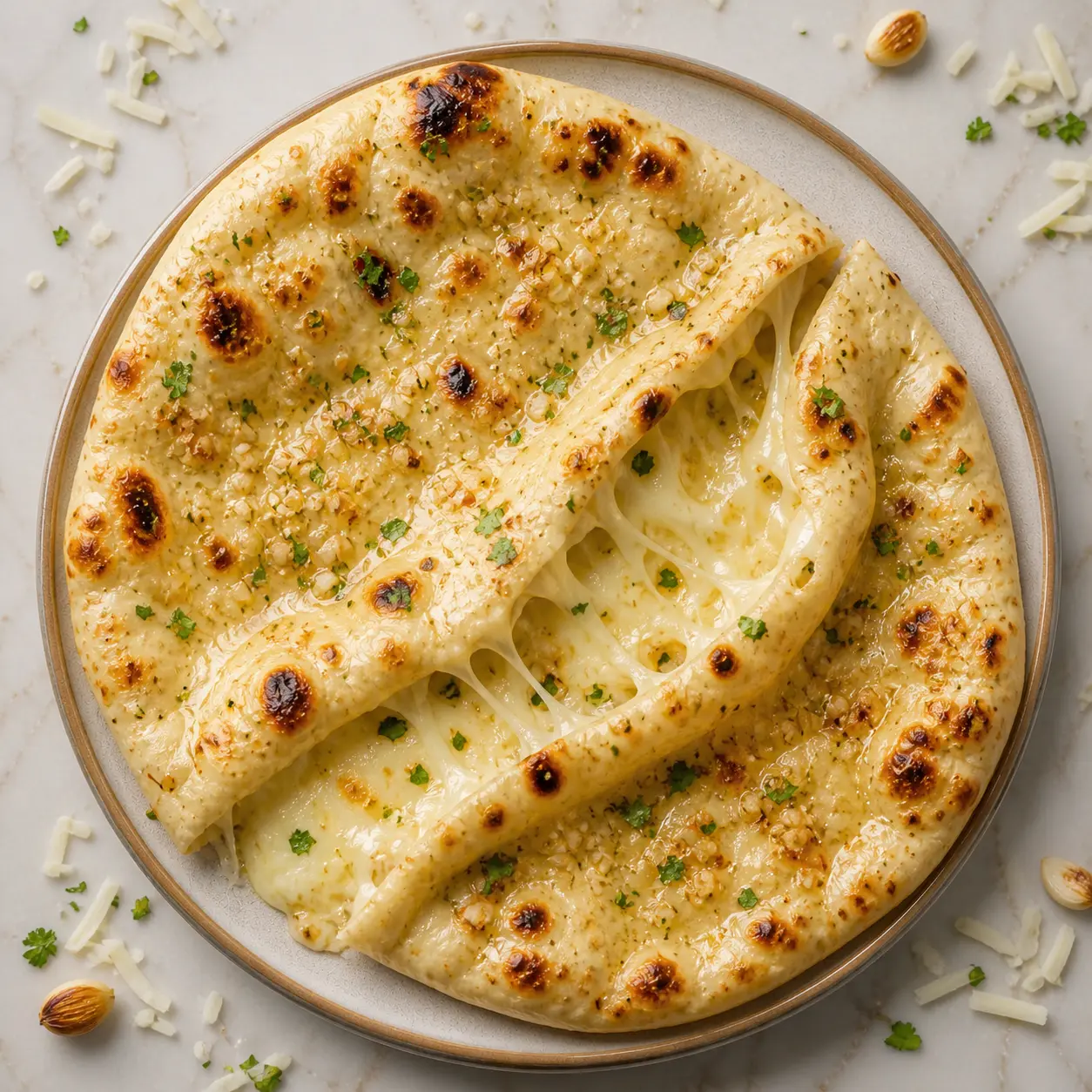 Cheese & Garlic Nan