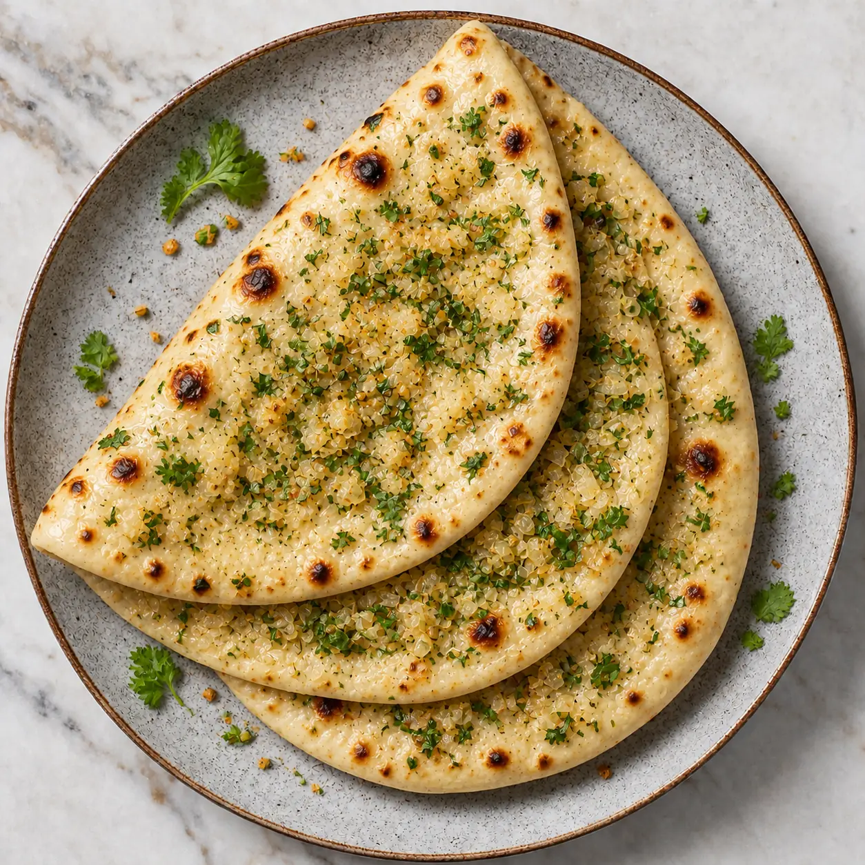 Garlic & Coriander Nan