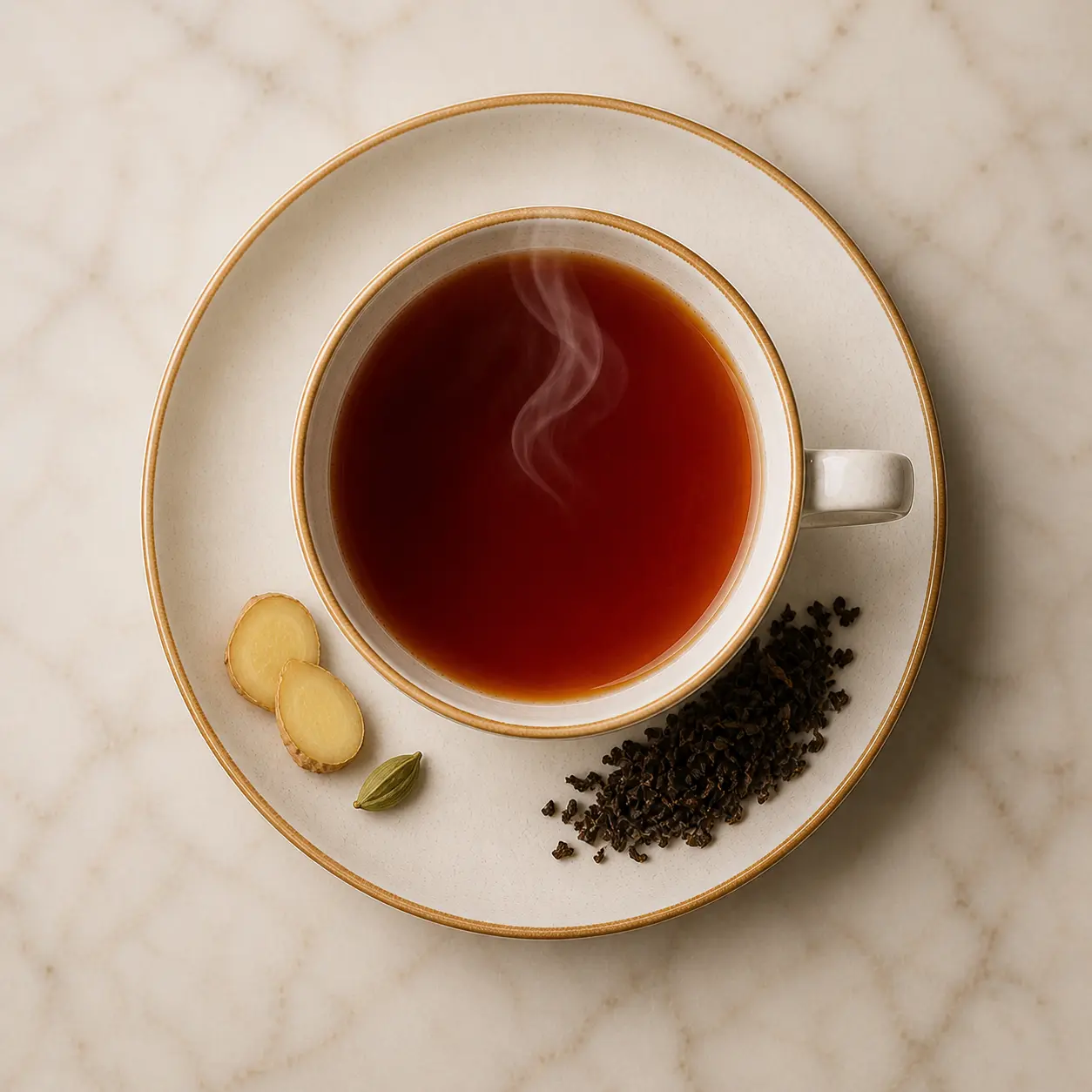 Indian tea without milk